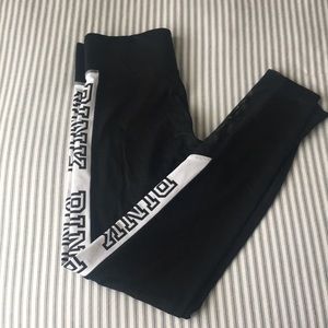 PINK VS Mesh insert yoga leggings